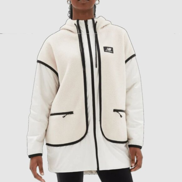 New Balance Women's AT Sherpa Jacket - Picture 1 of 14